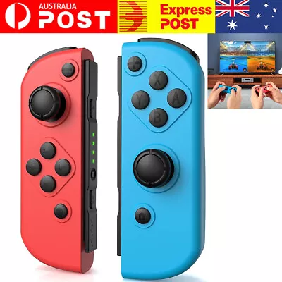 1 Pair Wireless Controller Gamepad For Nintendo Switch Joy Con Left+Right Joycon • $30.90