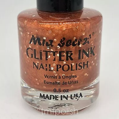 Brand New Mia Secret Glitter Ink Nail Polish - Bronze - Full Size • $8