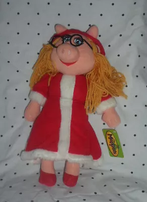 2007 The Muppets Miss Piggy Eye Glasses 17  Plush Soft Toy Stuffed Animal • $17.99