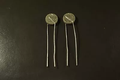 Lot Of 2 RL6010-20-110-120-PTF Thermetrics PTC Disc Thermistor 120V 20 Ohm PTF • $4