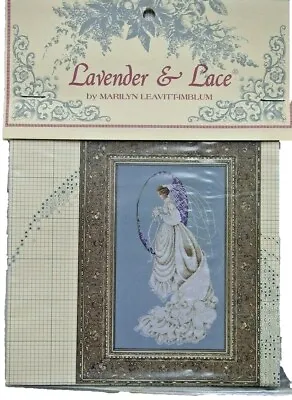 Lavender & Lace Spring Bride Cross Stitch Chart  • £9.99