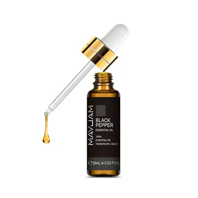 $7.99 • Buy Black Pepper 10ml Essential Oil Pure Aromatherapy Therapeutic Oils For Diffuser