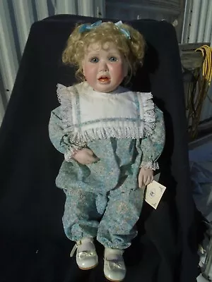 1990 Virginia Ehrlich Turner 25  Porcelain Doll  Tori  • $80