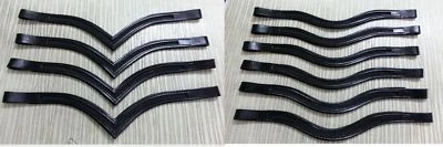 $13.59 • Buy Empty Channel Leather Horse Bridle Brow Band Soft Padded All Size Free Shipping.