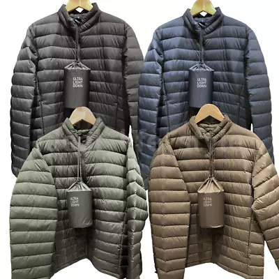 UNIQLO Ultra Light Down Jacket Narrow Quilt S-4XL 3Colors Packable 463247 NWT • $94.99