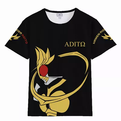 Anime Masked Rider Agito Cosplay Short Sleeve T-shirt Casual Tee Summer Tops#157 • $32.99