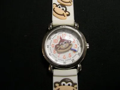 Children's  Monkey  Wristwatch Monkey Face & Monkeys On Band • $12.99