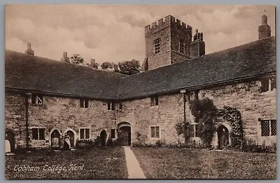 Cobham College Kent Canterbury England Vintage Postcard Unposted • £5