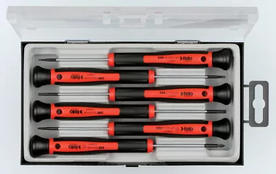 Felo 6pc Mini Screwdriver Set Soft Grip|Antiroll Handle Inclds: 1/16 USA 31844 • $30.67