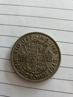 £2.99 • Buy 1948 Half Crown UK Coin George VI