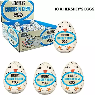 £13.99 • Buy New Hershey's Cookies 'N' Creme Easter Eggs 40g Chocolate Easter Egg Gift 🐇🥚