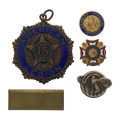 United States Military Service Set - Gold Toned And Brass Veterans Memorabilia • $19.99