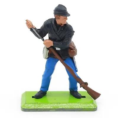 Britain DEETAILS Civil War Union Infantry Soldier Reloading Gun Miniature Figure • $6.99