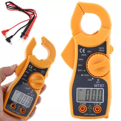 Portable Clamp Meter Digital  OHM TRMS AMP Tester Capacitance Multimeter • $11.39