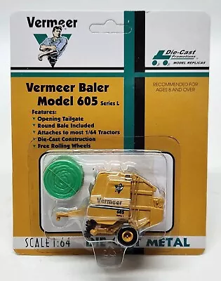 Vermeer Baler Model 605 Series L By Die-Cast Promotions DCP / Ertl 1/64 Scale • $30