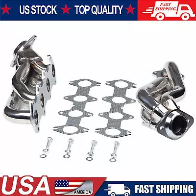 For Ford F150 04-10 5.4 V8 Stainless Exhaust Manifold Shorty Headers Performance • $169.99