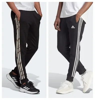 Adidas Mens Joggers Jogging Bottoms Sweat Track Jog Pant Black Size Mens 3XL4XL • £27.97