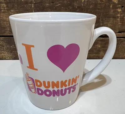 $16.20 • Buy I Love Dunkin’ Donuts Coffee Mug! Teddy Bears & Hearts! Hard To Find! Collectors