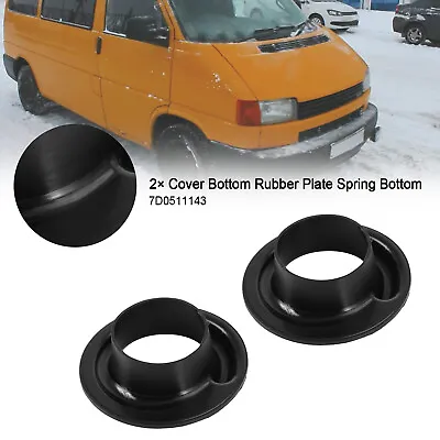 $17.91 • Buy 2× Cover Bottom Rubber Plate Spring Bottom For VW Bus T4 7D0511143  AV