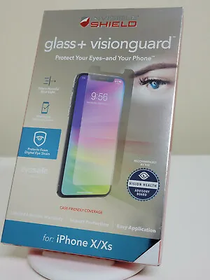 $6.99 • Buy ZAGG Invisible Shield | Glass + Visionguard Screen Protector For IPhone X, Xs