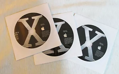 Mac OS X 10.3 PANTHER. 3 Discs. Full Install CD Set. • $29