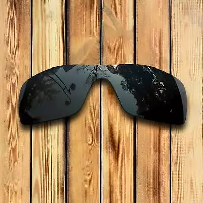 US Polarized Stealth Black Replacement Lenses For-Oakley Batwolf Sunglasses • $9.99