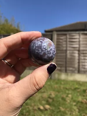 Small Ocean Jasper Sphere  • £6