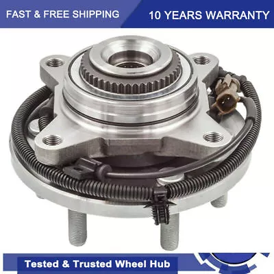 515169 Front Wheel Bearing Hub Assembly For 15 -2017 Ford F-150 6 Lug W/ ABS 4WD • $82.79