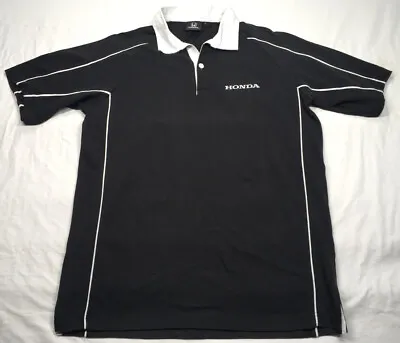 Honda Polo Shirt Used Black Size M 42” Chest. • £17.50