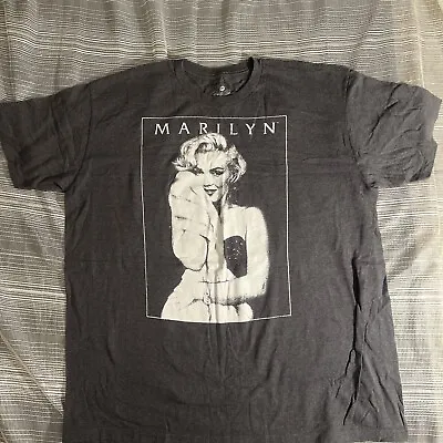 Mens Marilyn Monroe T Shirt Dark Gray Size Xxl • $7.99