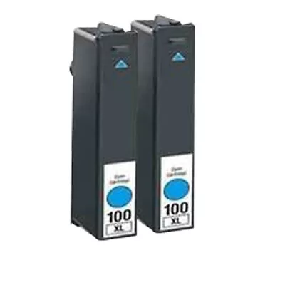 2 Cyan Ink Cartridge For Lexmark S815 S605 S505 205 S402 705 S602 S405 202 100XL • £6.11