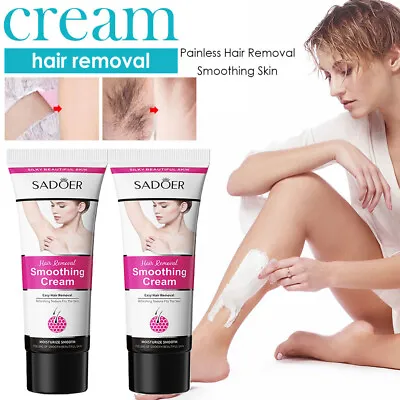 $11.28 • Buy Painless Permanent Hair Removal Cream Stop Hair Growth Inhibitor For Women & Men