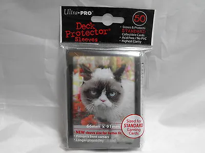Pack Of 50 Grumpy Cat Ultra Pro Sleeves / Deck Protectors • £2.95