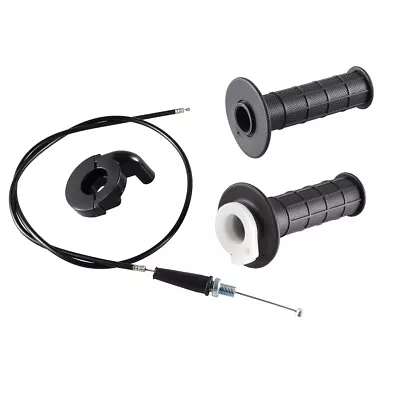 7/8  22mm Twist Throttle Grips Cable For CRF KLX TTR 90cc 110 125 150 200 250cc • $10.99