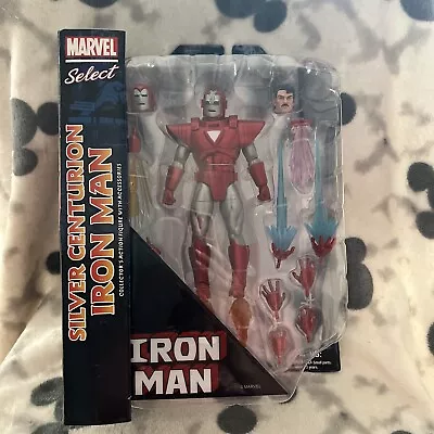 Marvel Action Superhero Figure - Diamond Select - Silver Centurion Iron Man • £38