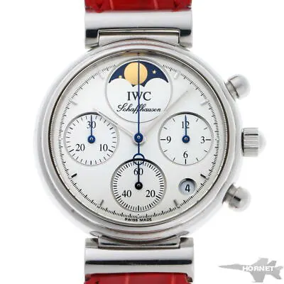 IWC Little Da Vinci Chronograph IW373606 Moon Phase Watch Band 6.50inch 240218T • $3731.38