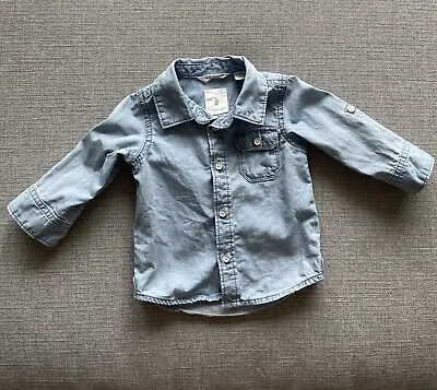 Country Road Denim Shirt Size 000 (0-3 Months) • $9.99