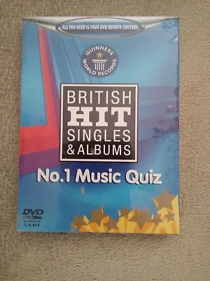 British Hit Singles And Albums - No. 1 Music Quiz DVD (2006) Cert E New & Sealed • £0.99