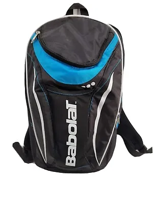 Babolat Backpack Tennis Bag Black Blue • $50.99