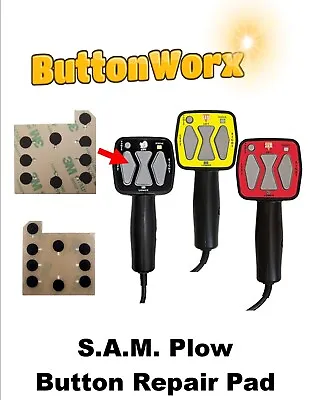 SAM Plow Controller Button Repair: Snowdogg Buyers Meyer Diamond JThomas Etc • $7.95