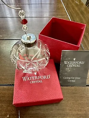 £142.65 • Buy Waterford Crystal Christmas Ornament - 12 Days Of Christmas Ball. Mint. Heavy