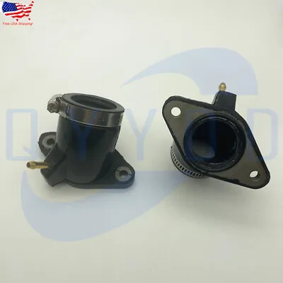 For Yamaha V-Star 650 XVS650 W/ O-ring Carburetor Joint Carb Intake Boot Set • $12.48