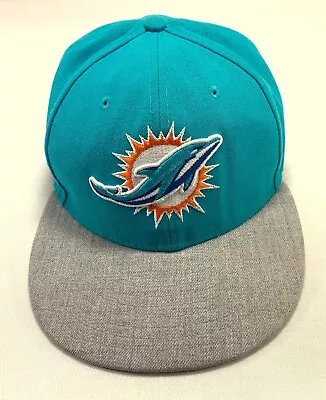 NFL Miami Dolphins New Era  Embroidery Logo Baseball Hat Cap Adjustable 2 Tone • $24.99