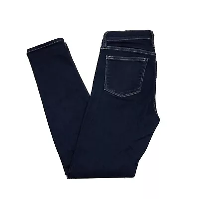 J Crew Skinny Jeans Womens Size 25 Low Rise Blue Dark Wash  • $17.99