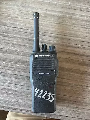 Motorola Radius CP200 4-Channel VHF Analog Radio • $80