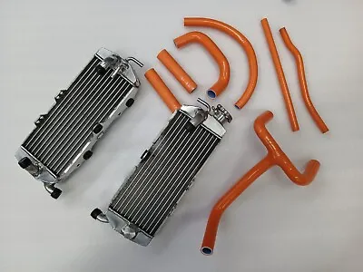 For  625 SXC/640 LC4/660 SMC 2004-2006 Aluminum Radiator & Silicone Hose • $108