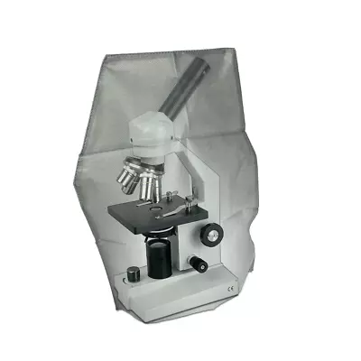 Microscope Dust Cover (Small) Grey Fabric Opaque BoliOptics MA02023101 • $11.98