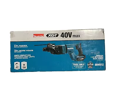 Makita XGT 40V Brushless 1-1/8  AVT D-Handle Rotary Hammer Model GRH07Z • $249.99