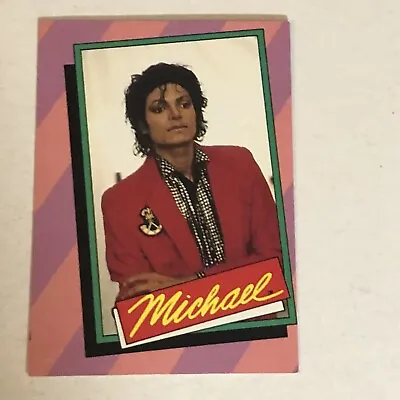 Michael Jackson Trading Card 1984 #31 • $2.38