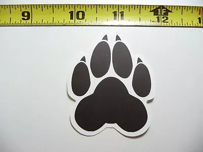 Wolf Paw Print Track Decal Sticker Dog Wild Animal • $2.49